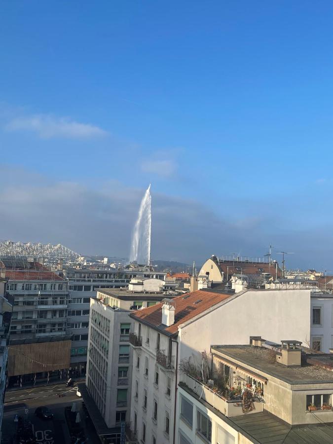 Wowappartements Vue Sur Le Jet D'Eau Женева Экстерьер фото